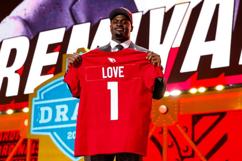 Arizona Cardinals first-round pick Jeremiyah Love