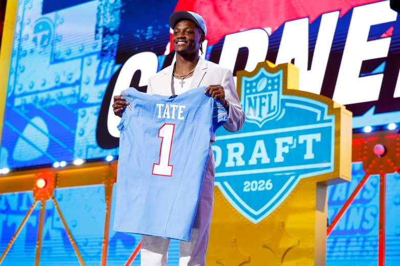 Tennessee Titans first-round pick Carnell Tate