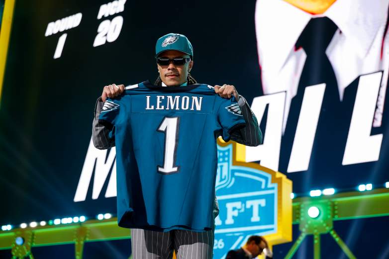 Philadelphia Eagles first-round pick Makai Lemon