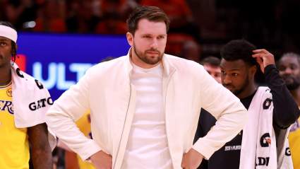 Rockets Collapse Late as Luka Dončić Taunts From Bench [WATCH]