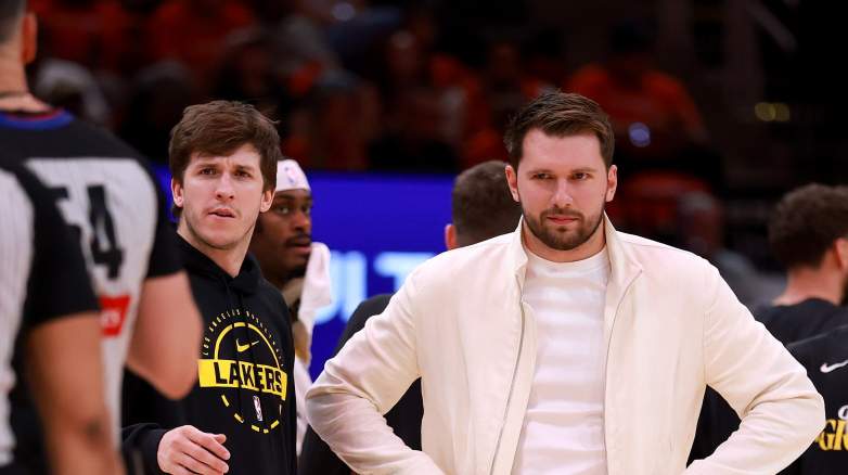 Head coach JJ Redick, Los Angeles Lakers, Luka Doncic injury return, Austin Reaves injury return, Lakers vs Rockets Game 4 loss