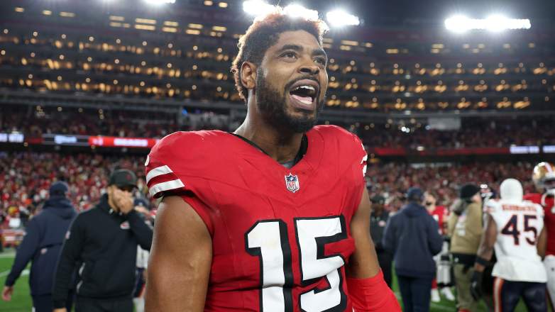 San Francisco 49ers wide receiver Jauan Jennings