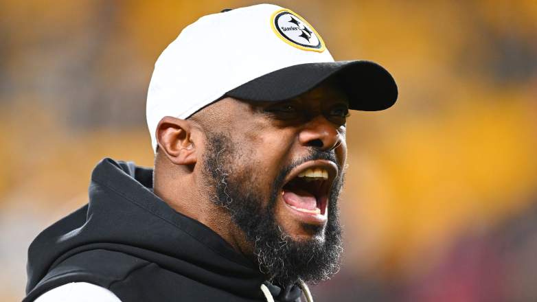 Former Pittsburgh Steelers head coach Mike Tomlin