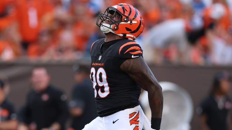 Cincinnati Bengals defensive end Myles Murphy