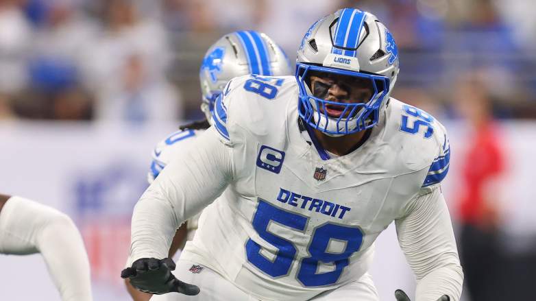 Detroit Lions offensive lineman Penei Sewell