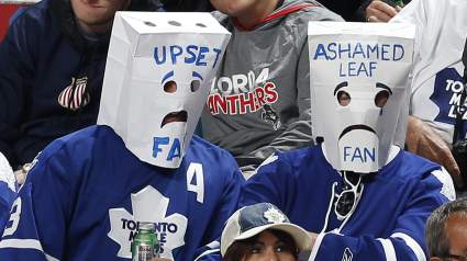 Maple Leafs Fans Offered Consolation from Unlikely Source
