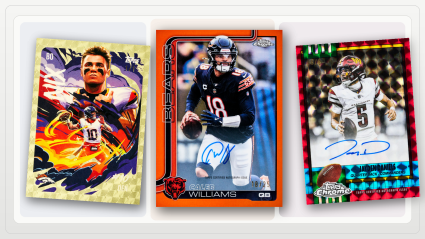 Topps’ NFL Return Brings Huge News for Caleb Williams, Jayden Daniels and Bo Nix