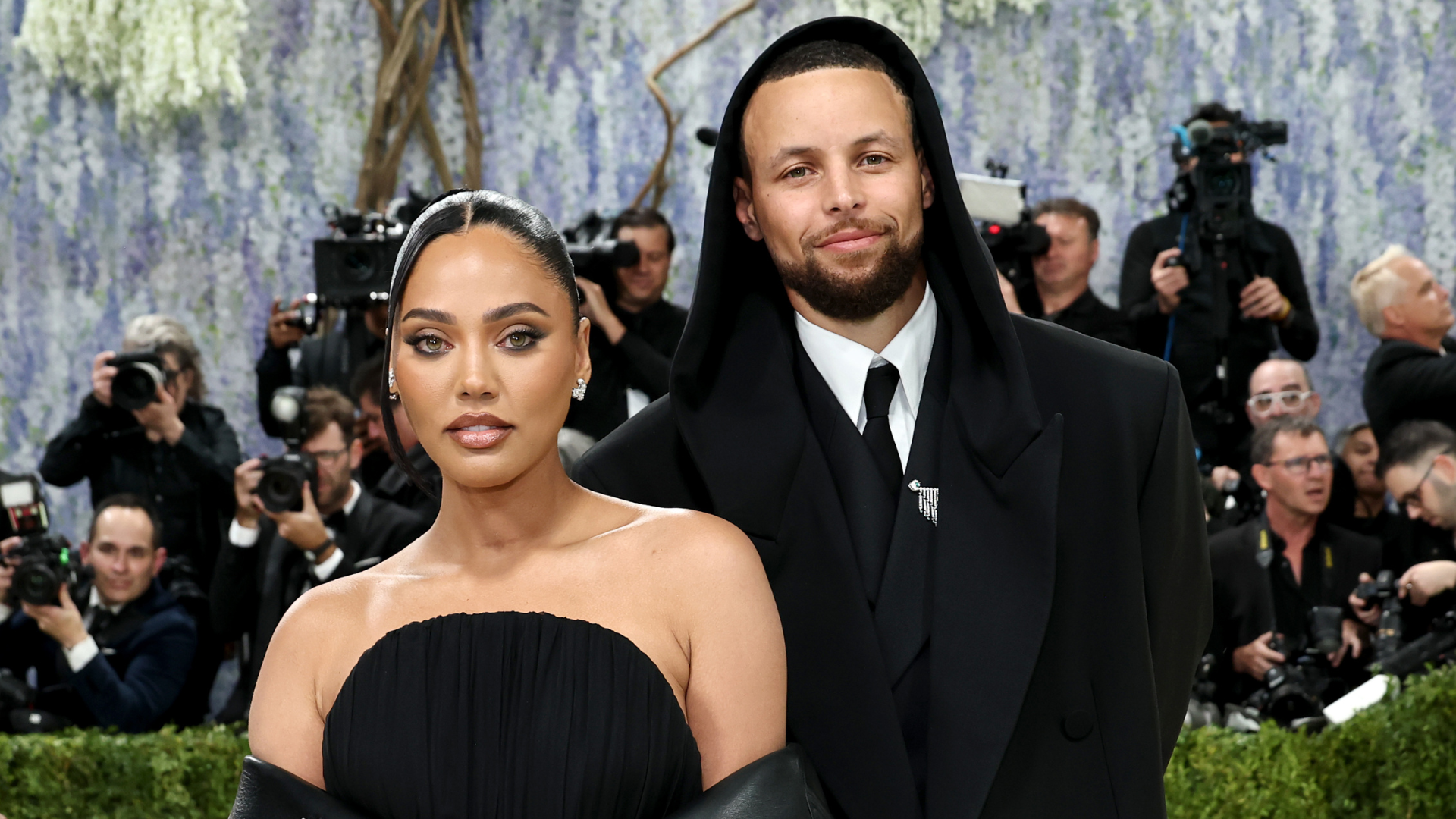 Ayesha and Steph Curry