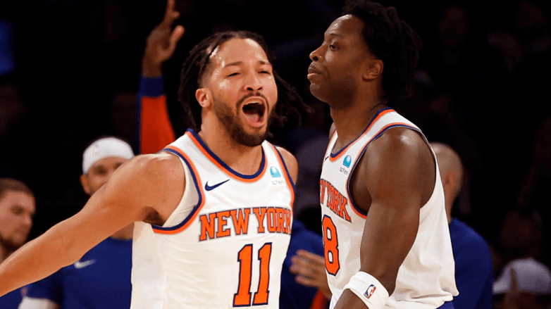 Jalen Brunson and OG Anunoby
