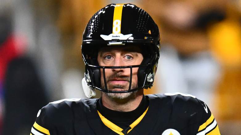 Pittsburgh Steelers quarterback Aaron Rodgers
