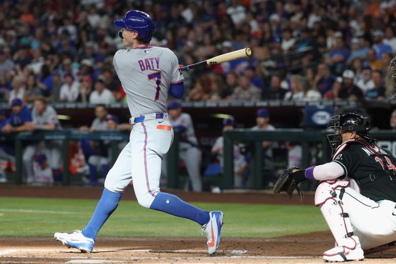 New York Mets utily player Brett Baty