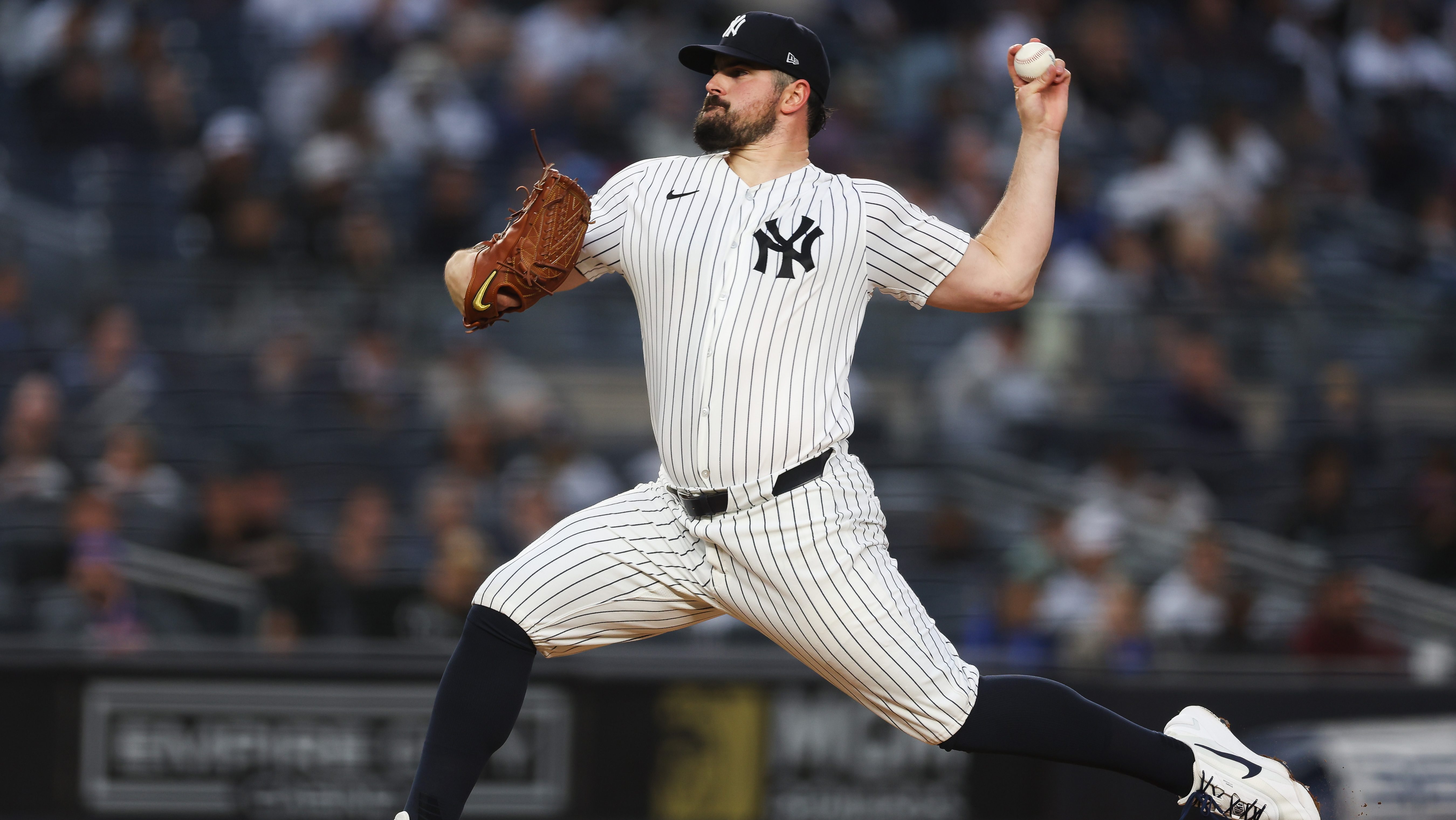 New York Yankees pitcher Carlos Rodon