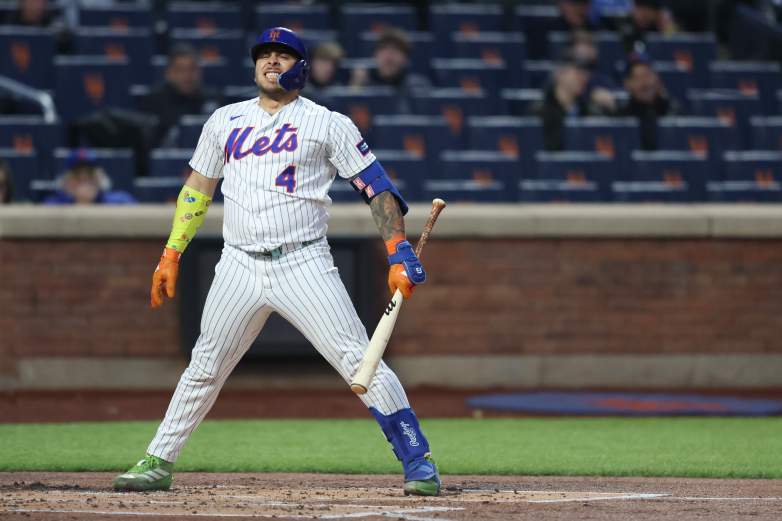 Mets catcher Francisco Alvarez