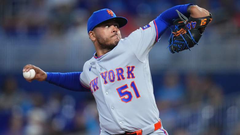 New York Mets pitcher Freddy Peralta