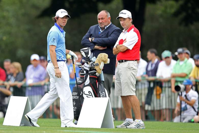 Rory McIlroy, Andrew 'Chubby' Chandler, J.P. Fitzgerald