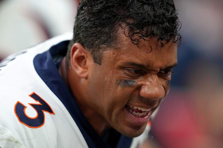 Former Denver Broncos quarterback Russell Wilson received some embarrassing news.