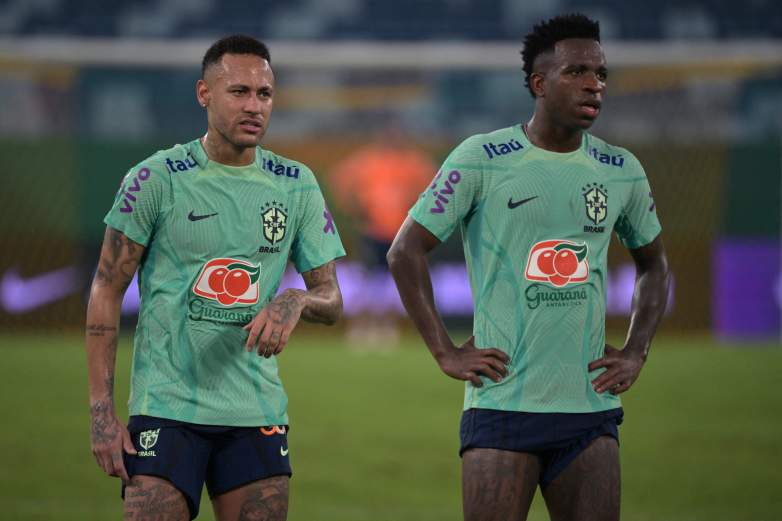 Neymar and Vinicius Jr