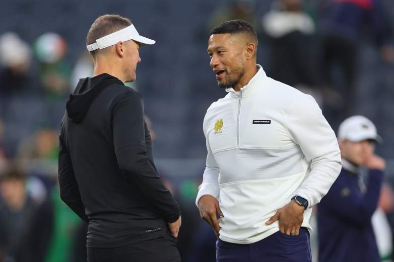 Lincoln Riley USC Marcus Freeman Notre Dame