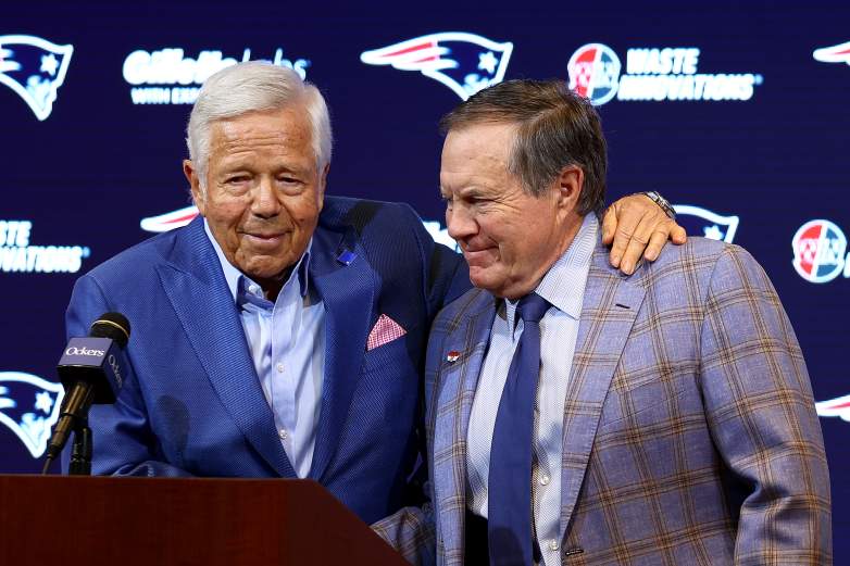 Robert Kraft Bill Belichick New England Patriots