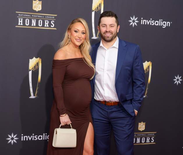Baker Mayfield and Emily.