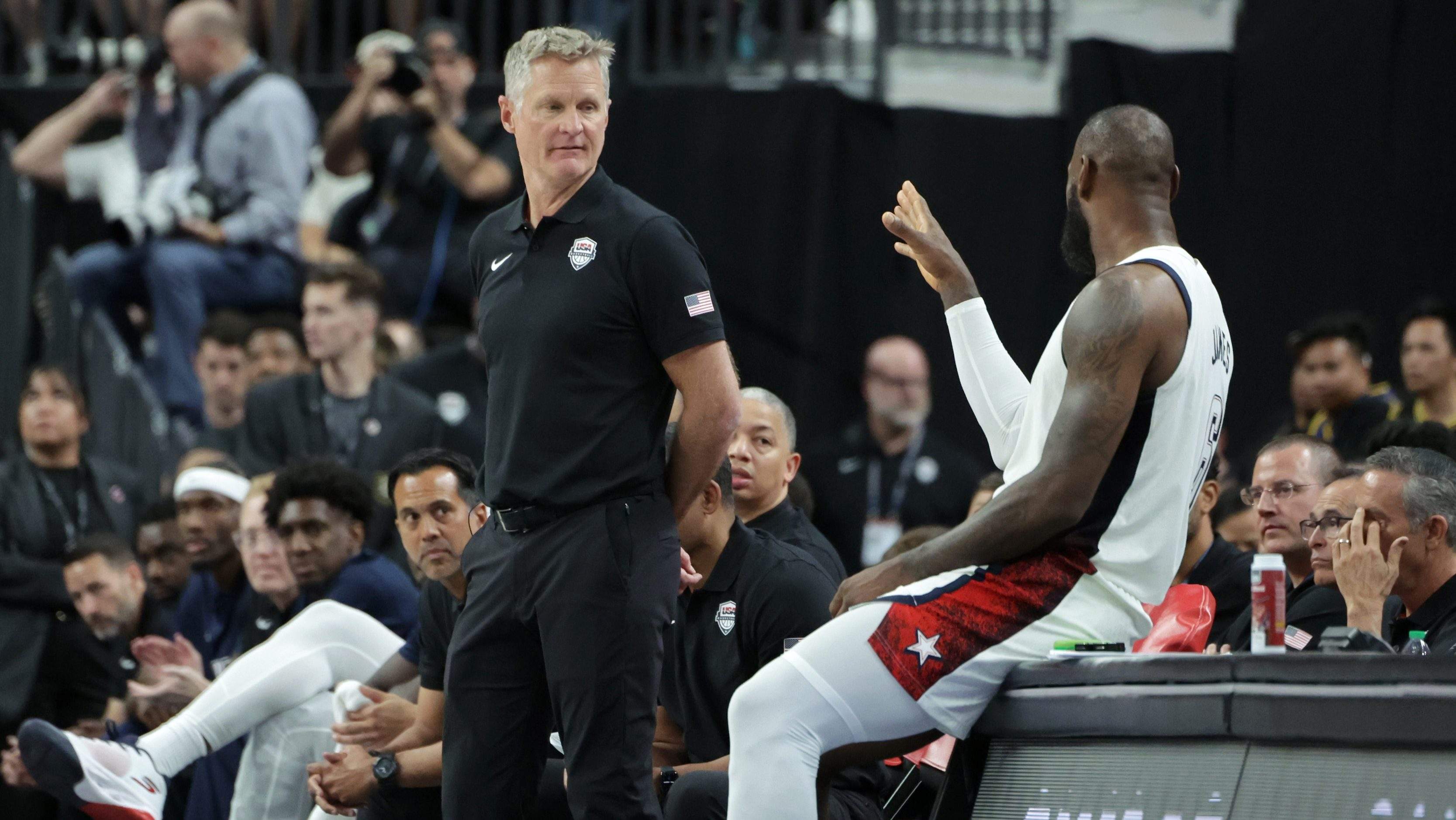 LeBron James, Steve Kerr, Stephen Curry, Los Angeles Lakers, Golden State Warriors, LeBron James free agency rumors