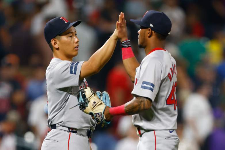 Masataka Yoshida Ceddanne Rafaela Boston Red Sox