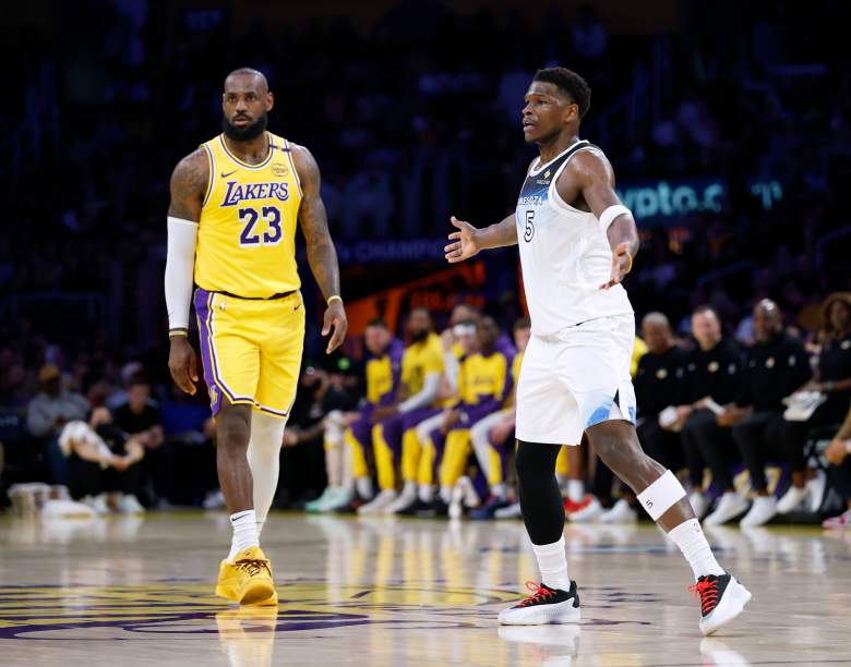 LeBron James, Anthony Edwards, LeBron James free agency, Los Angeles Lakers, Minnesota Timberwolves