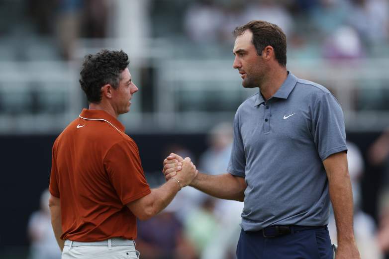 Rory McIlroy and Scottie Scheffler