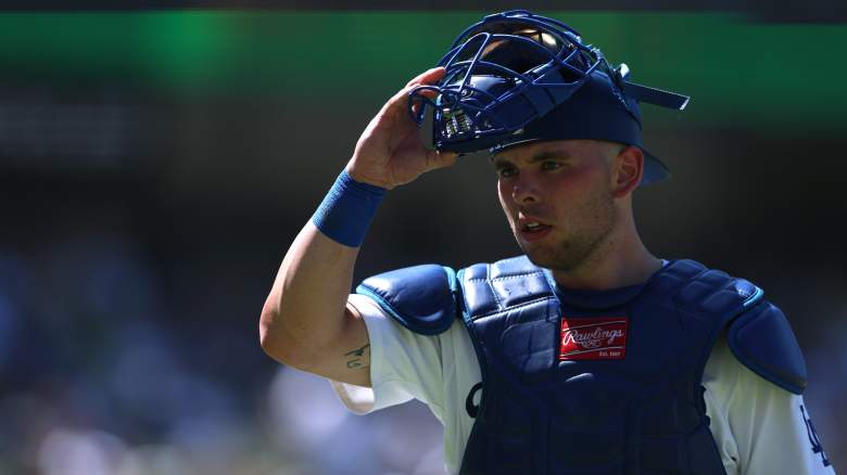Los Angeles Dodgers catcher Dalton Rushing facing backlash for comment to Milwaukee Brewers catcher William Contreras during an ABS challenge.
