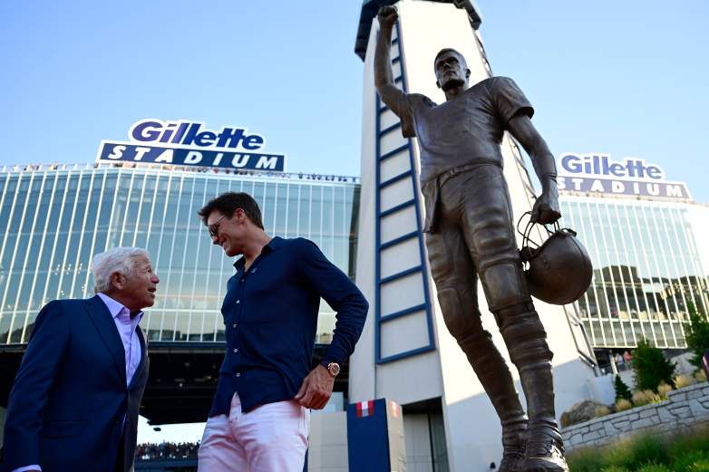 Tom Brady Robert Kraft New England Patriots