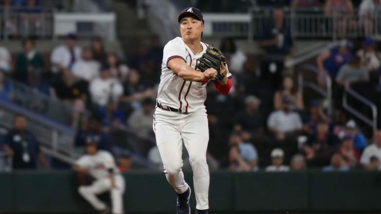 Ha-Seong Kim of the Atlanta Braves