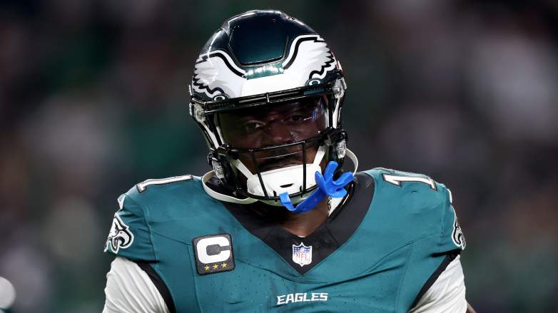 Philadelphia Eagles receiver AJ Brown
