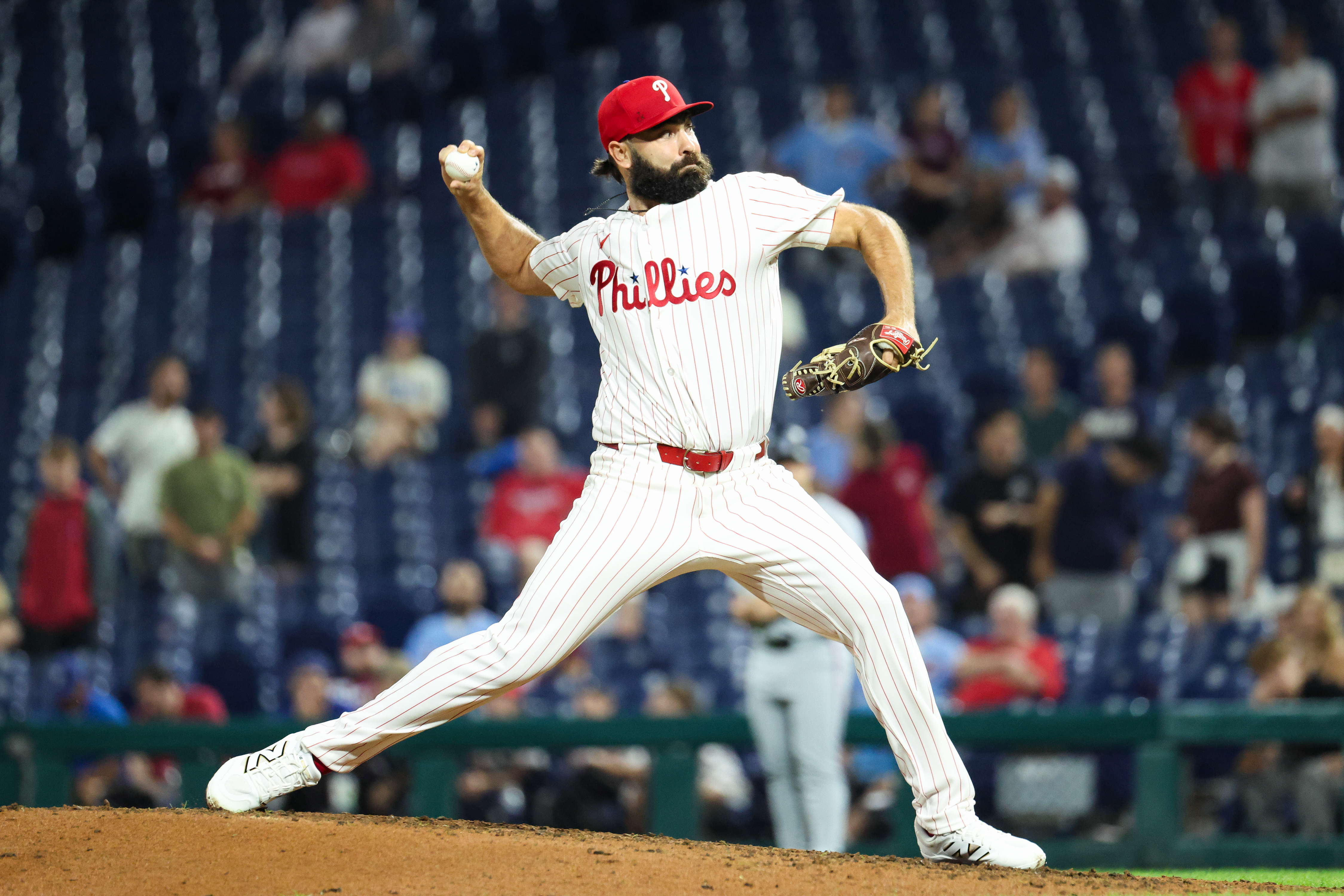 Lou Trivino of the Philadelphia Phillies