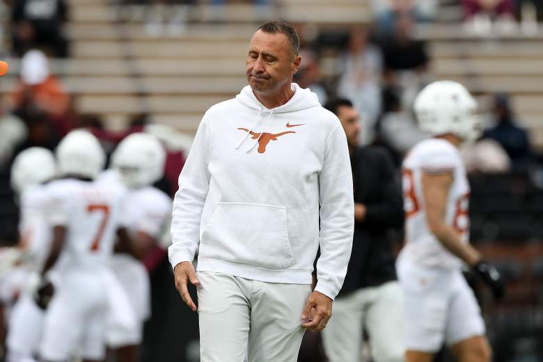 Texas Longhorns head coach Steve Sarkisian