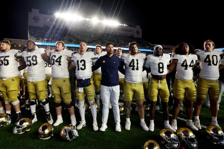 Marcus Freeman Notre Dame