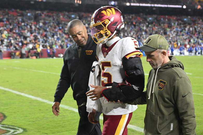 Jayden Daniels injury