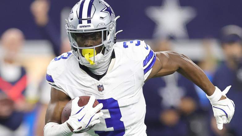 George Pickens #3 of the Dallas Cowboys