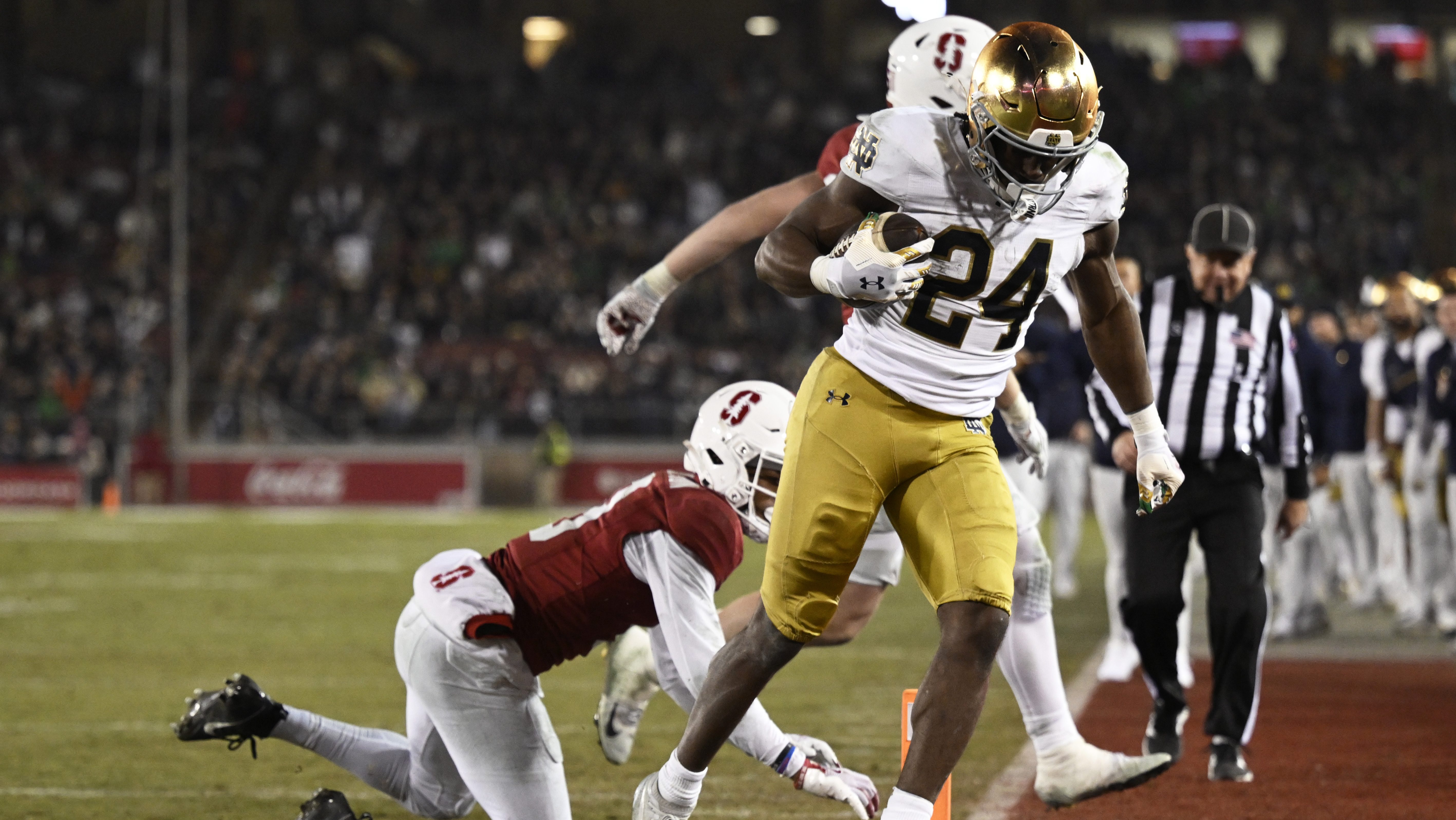 Seahawks RB Jadarian Price at Notre Dame