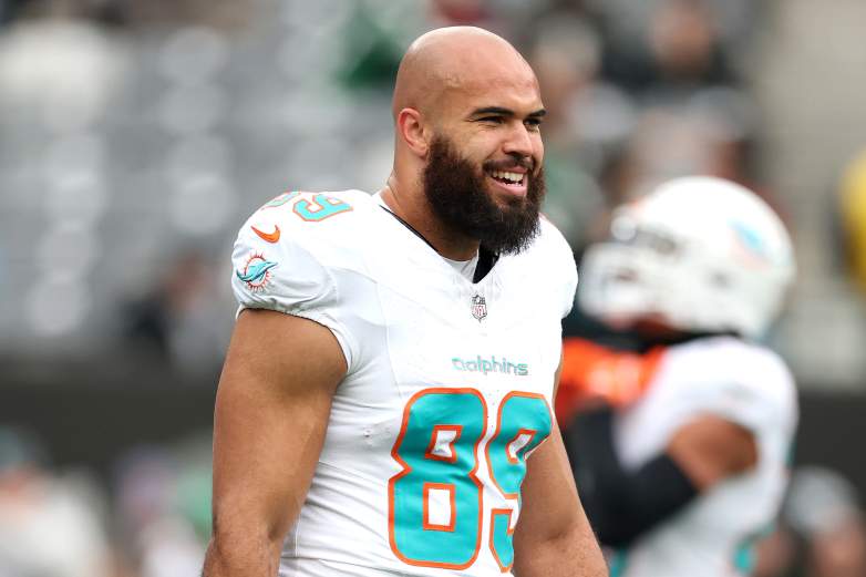 Julian Hill of the Miami Dolphins