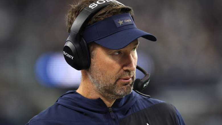 Head coach Brian Schottenheimer of the Dallas Cowboys