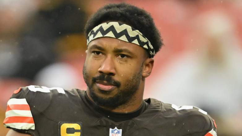 Cleveland Browns star Myles Garrett has not shown up to the team's voluntary workouts.