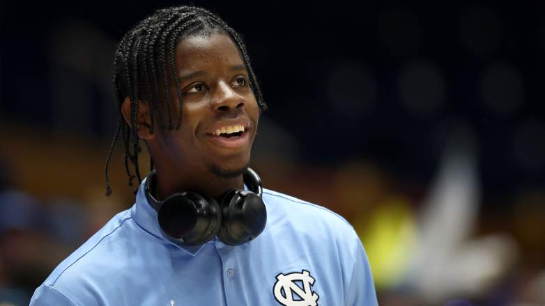 Caleb Wilson #8 of the North Carolina Tar Heels is one of the wildcards of the 2026 NBA mock draft.