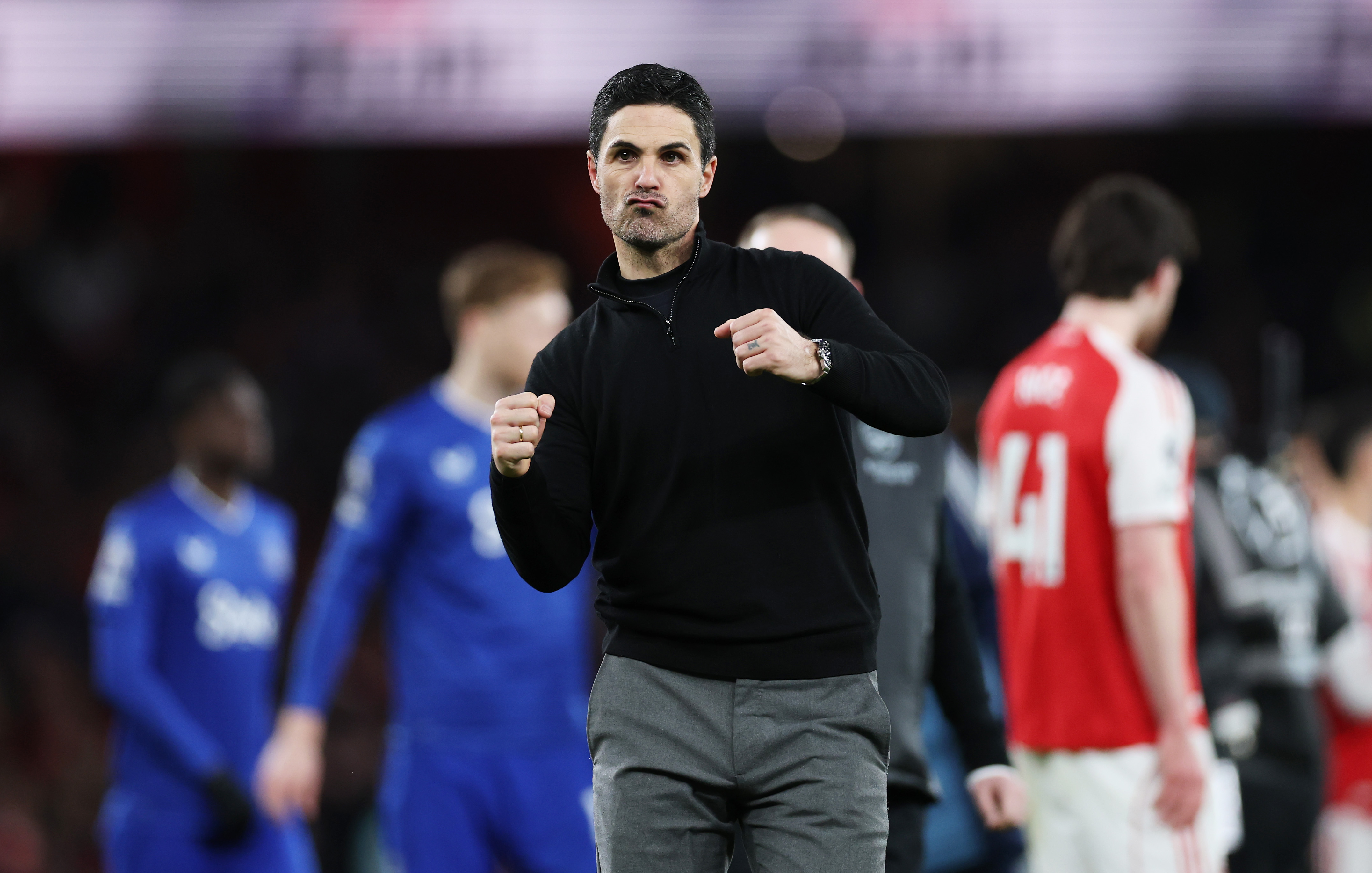 Arsenal Vs Atl&eacute;tico Madrid Champions League, Mikel Arteta