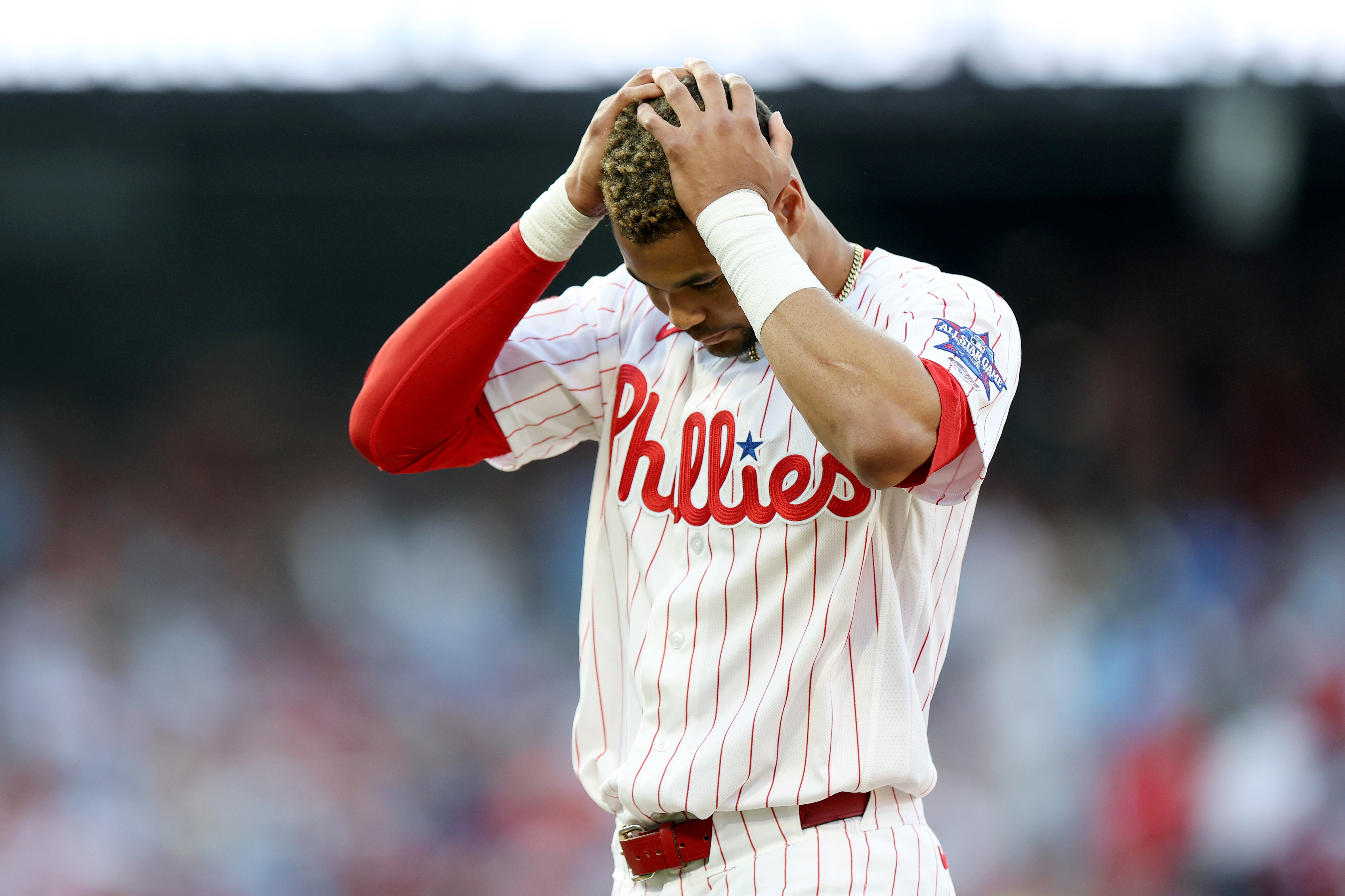 Justin Crawford of the Philadelphia Phillies