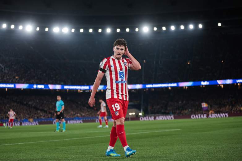 Julian Alvarez of Atletico Madrid