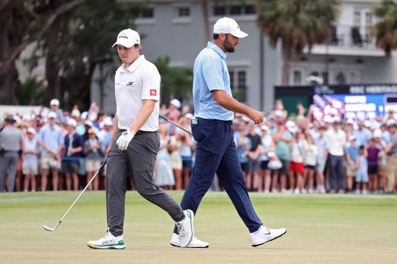 Matthew Fitzpatrick and Scottie Scheffler