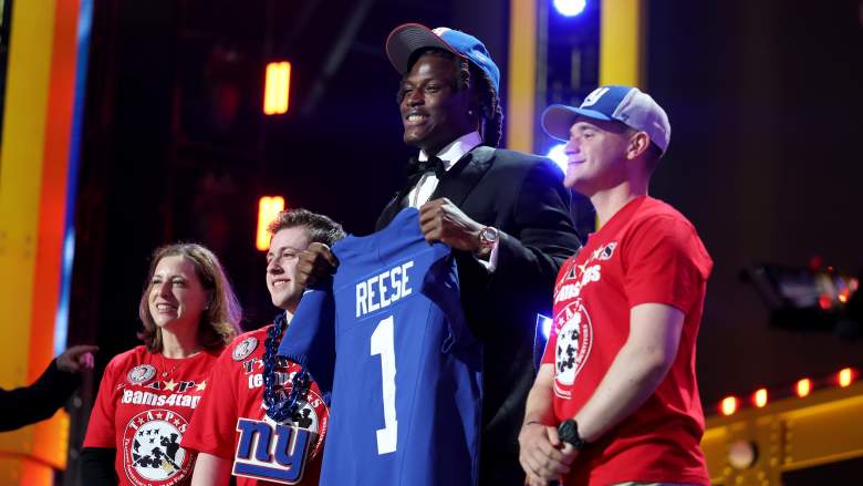Giants rookie Arvell Reese
