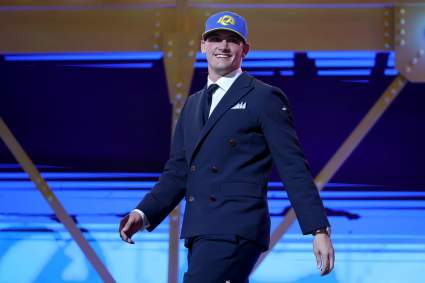 Cardinals Head Coach Mike LaFleur Reacts to Rams Picking QB Ty Simpson