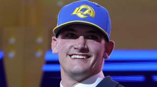 Rams Respond After Ty Simpson Raises Eyebrows at NFLPA Rookie Premiere