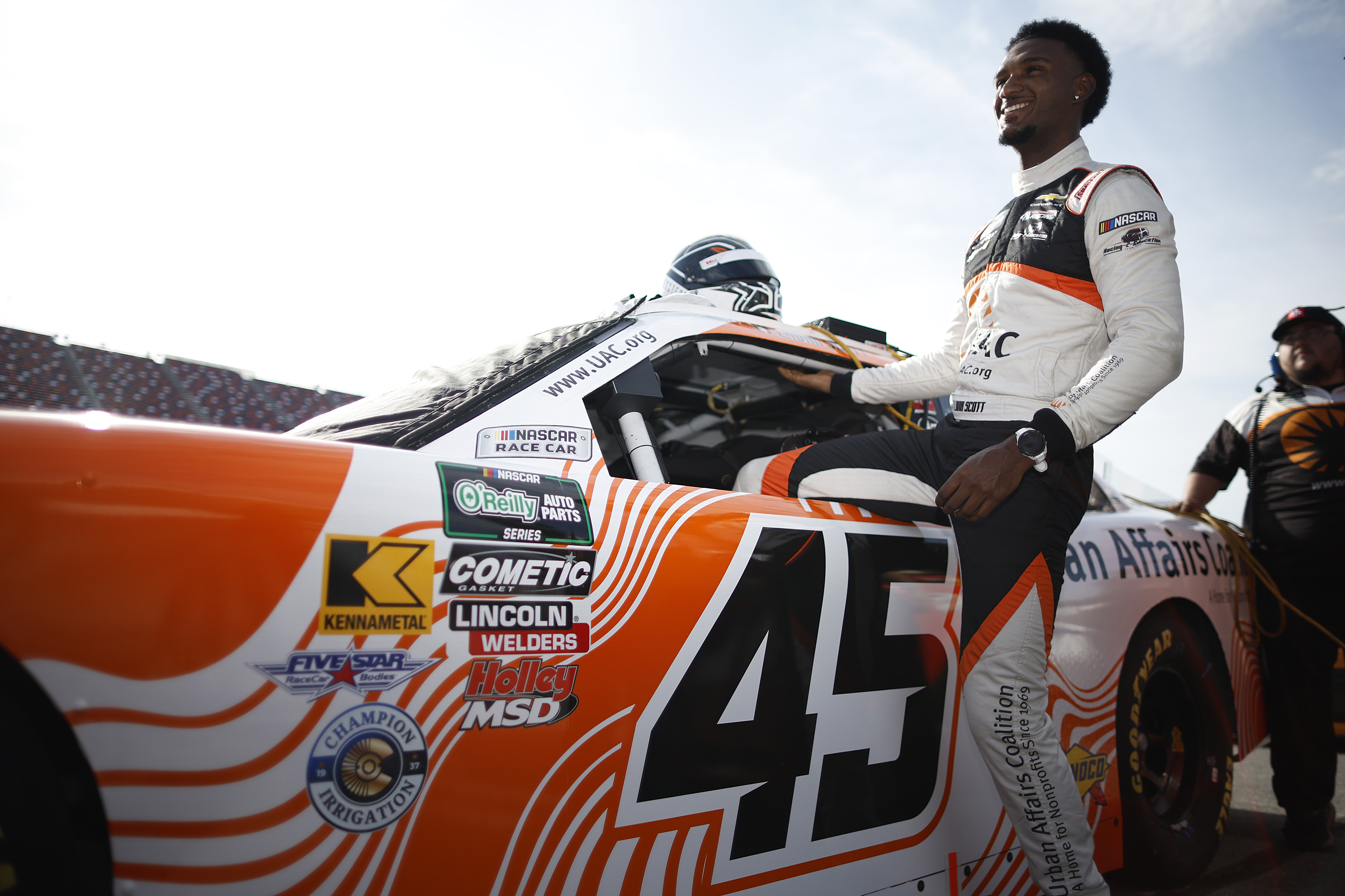 Lavar Scott Embraces NASCAR O'Reilly Auto Parts Series Challenges And Self Growth